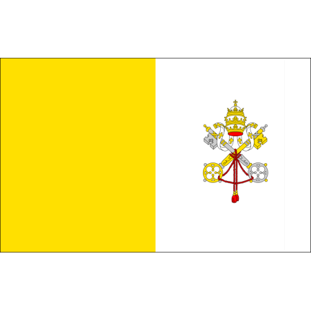 Flaga papieska premium