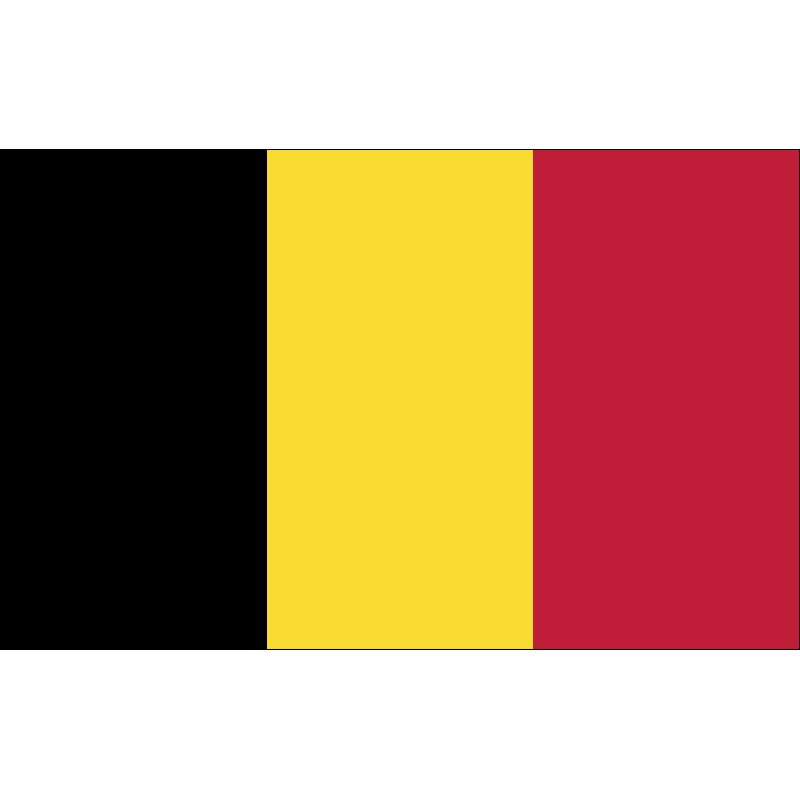 Flagietka - flaga Belgii