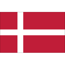 Flagietka - flaga Danii