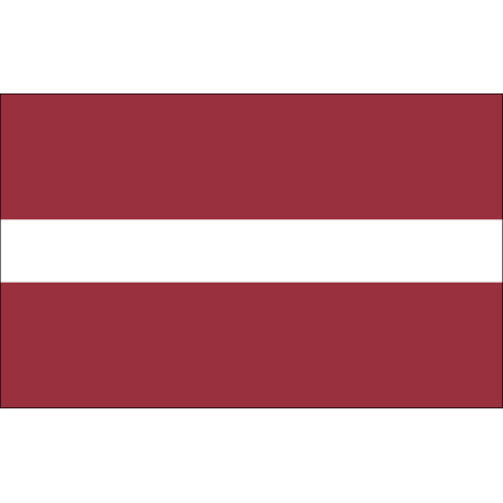 Flagietka - flaga Łotwy
