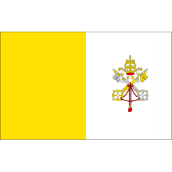 Flagietka - flaga papieska